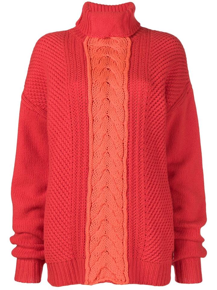 Diesel M-lover Knitted Jumper - Red