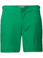 Orlebar Brown Plain Swim Shorts - Green