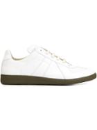 Maison Margiela Repilca Sneakers, Men's, Size: 45, White, Leather/rubber