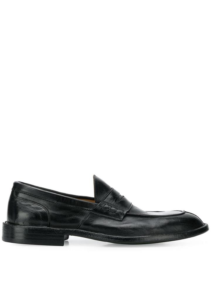 Green George Classic Loafers - Black