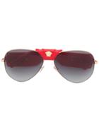 Versace Eyewear Medusa Sunglasses - Red