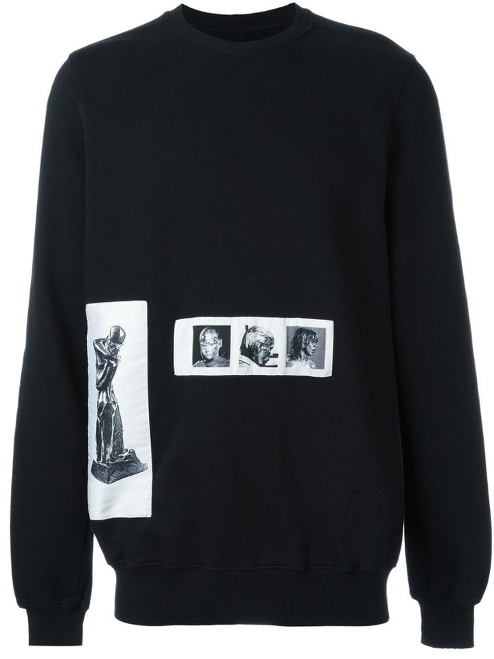 Rick Owens Drkshdw Photo Patch Sweatshirt - Black