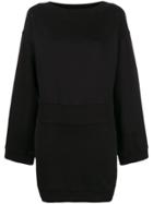 Faith Connexion Mini Sweatshirt Dress - Black