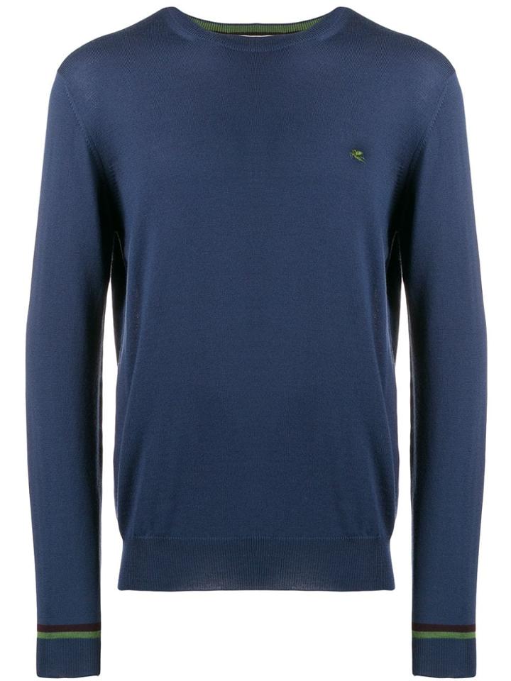 Etro Logo Sweatshirt - Blue