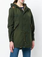 Mr & Mrs Italy Foil Lined Parka - Green