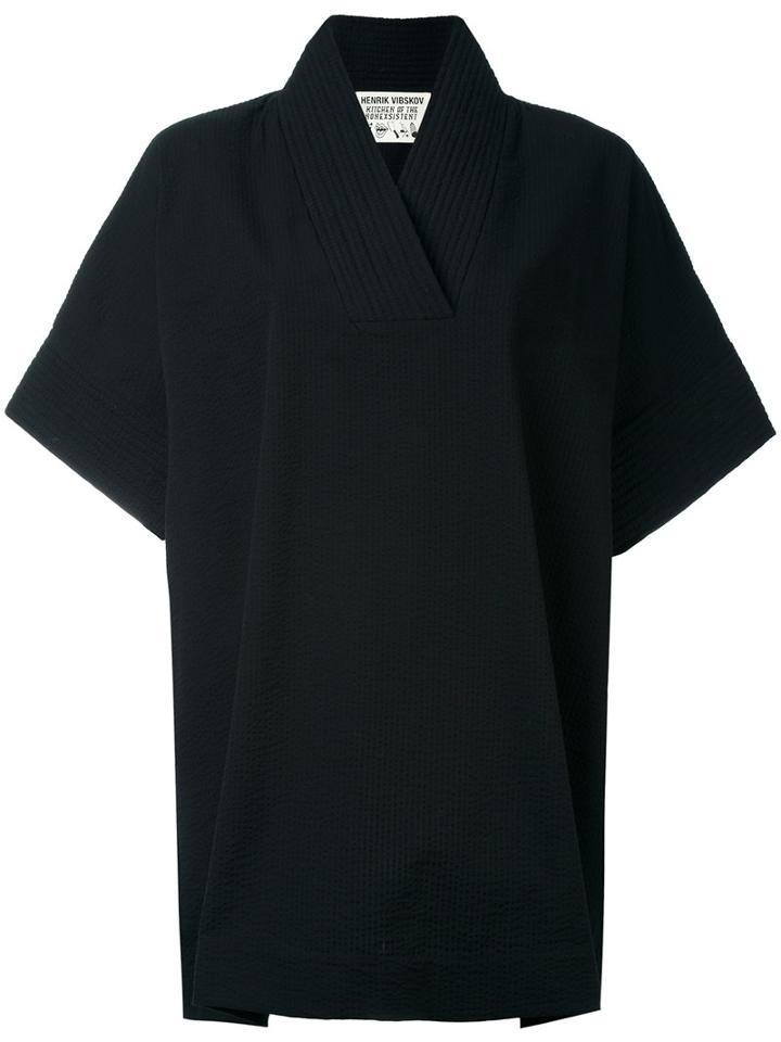 Henrik Vibskov - Kid Blouse - Women - Cotton - S, Black, Cotton