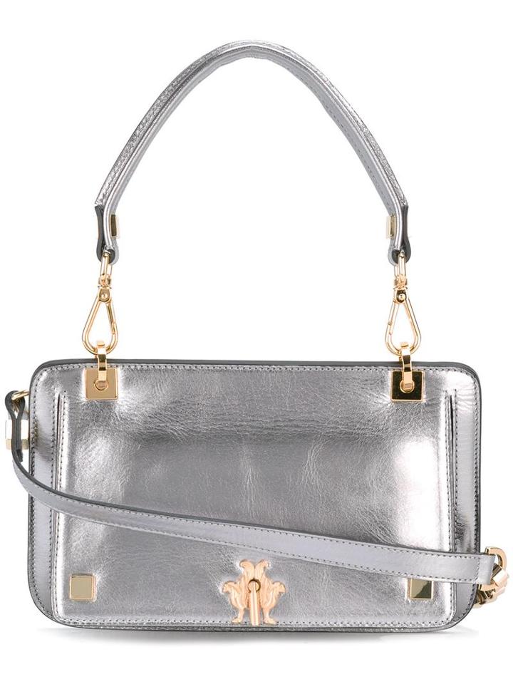 Giancarlo Petriglia Small Detachable Strap Tote, Women's, Grey