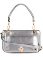 Giancarlo Petriglia Small Detachable Strap Tote, Women's, Grey