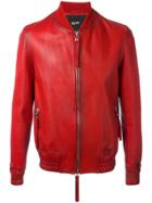 Blood Brother Guard Bomber Jacket - Red