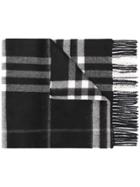 Burberry The Classic Check Scarf - Black