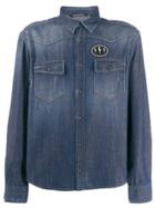 Neil Barrett Denim Shirt - Blue