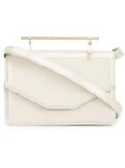 M2malletier 'indre' Shoulder Bag, Women's, Grey, Patent Leather