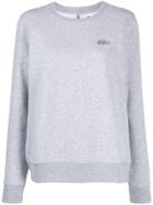 L & Jr Tonal Crocodile Sweatshirt - Grey