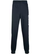 Ea7 Emporio Armani Side Logo Track Pants - Blue