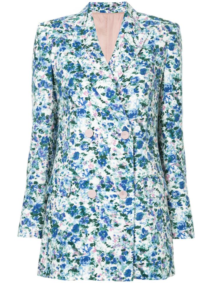 Bianca Spender Liberty Floral Naturalist Blazer - Multicolour