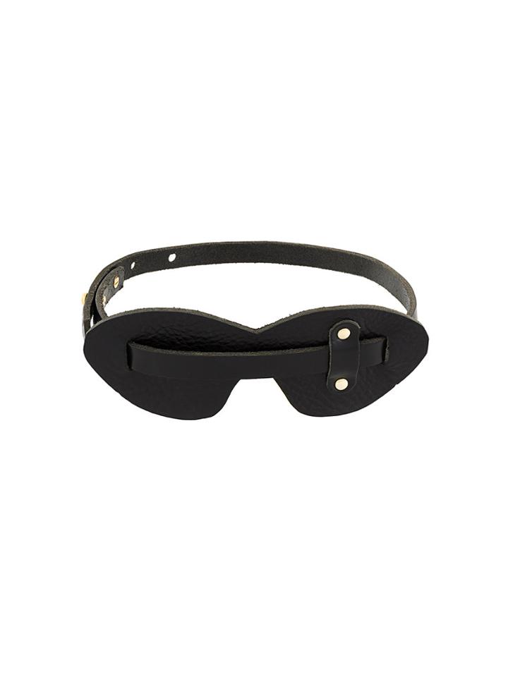 Absidem Studded Cat Eye Blindfold - Black