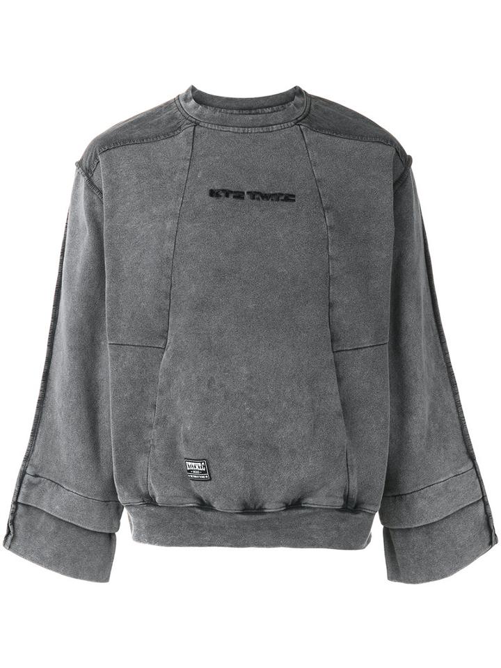 Ktz Inside-out Sweatshirt, Men's, Size: Small, Grey, Cotton