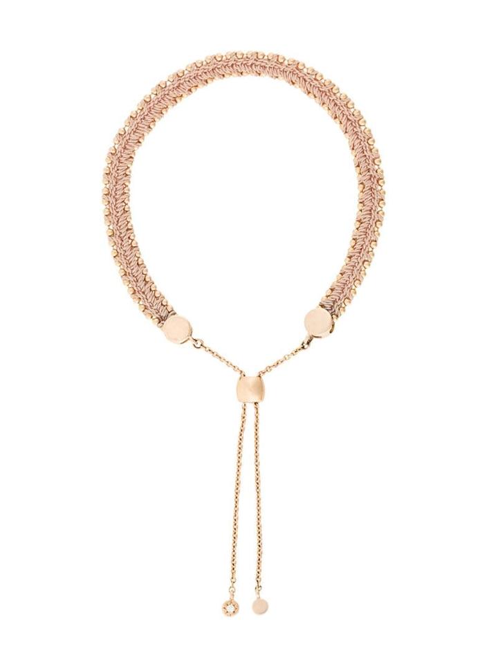 Astley Clarke Woven Kula Biography Bracelet - Pink