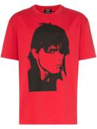 Calvin Klein 205w39nyc Face Print T-shirt - Red