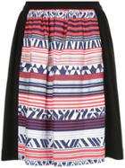 Brognano Patterned Skirt - Nude & Neutrals