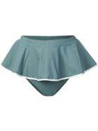 Marysia Pleated Bikini Bottoms - Blue