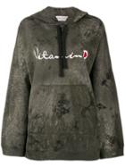 Drifter - Ventus Embroidered Hoodie - Women - Cotton - S, Black, Cotton