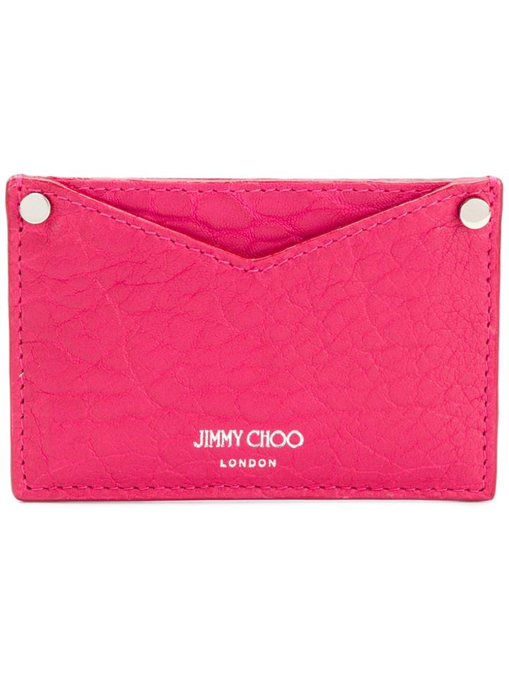 Jimmy Choo Liza Card Holder - Pink & Purple