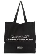 Pam Perks And Mini Printed Tote Bag - Black