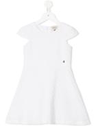 Armani Junior Flared Dress, Girl's, Size: 12 Yrs, White