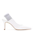 Studio Chofakian Stiletto Heel Pumps - White