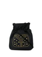 Yves Saint Laurent Pre-owned 1970's Studded Drawstring Shoulder Bag -