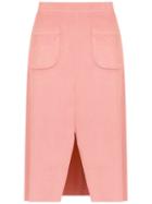 Olympiah Vicenzo Midi Skirt - Pink