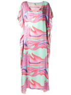 Sub - Printed Kaftan - Women - Silk/polyamide - One Size, Silk/polyamide
