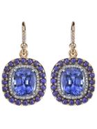 Irene Neuwirth Sapphire Lapis Earrings