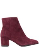 Hogl Side-zip Ankle Boots - Red