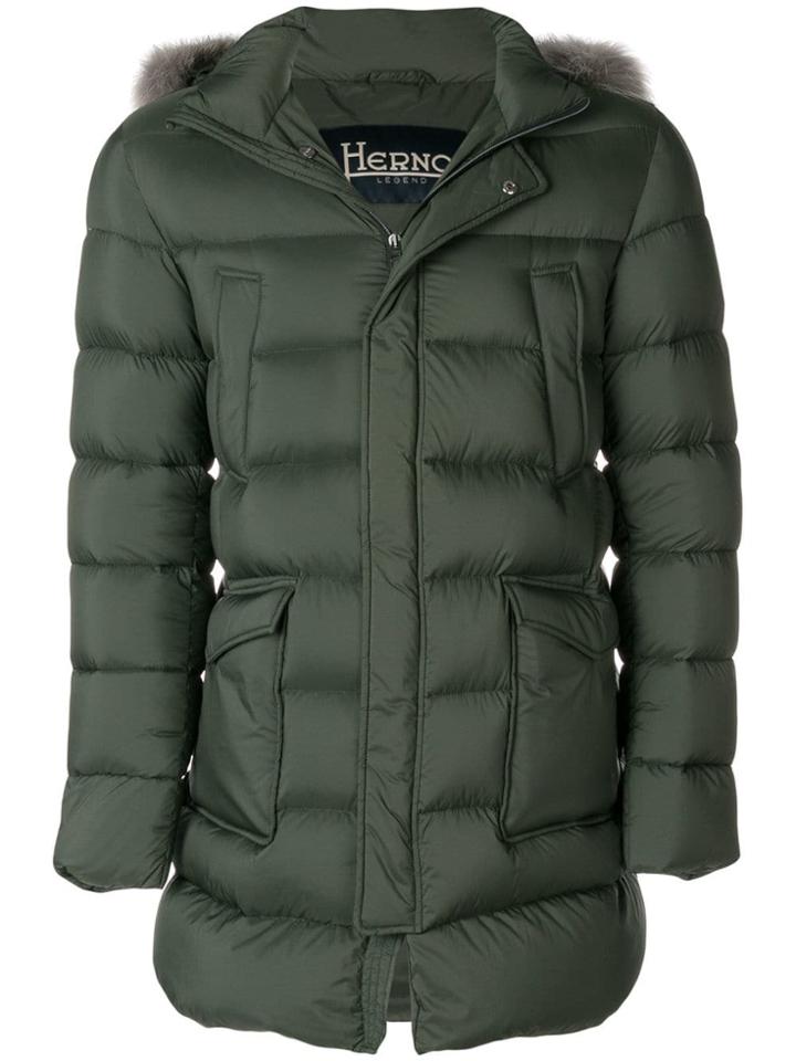 Herno Legend Parka Padded Coat - Green