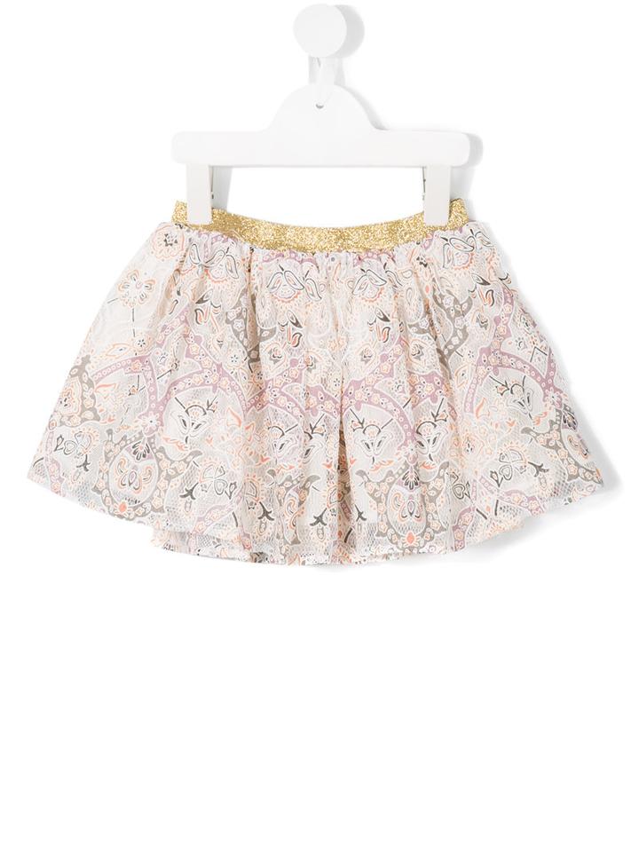 Simple Kids Latvia Skirt, Girl's, Size: 8 Yrs, Pink/purple