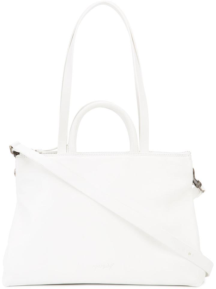 Marsèll 4 Dritta Tote, Women's, White, Horse Leather