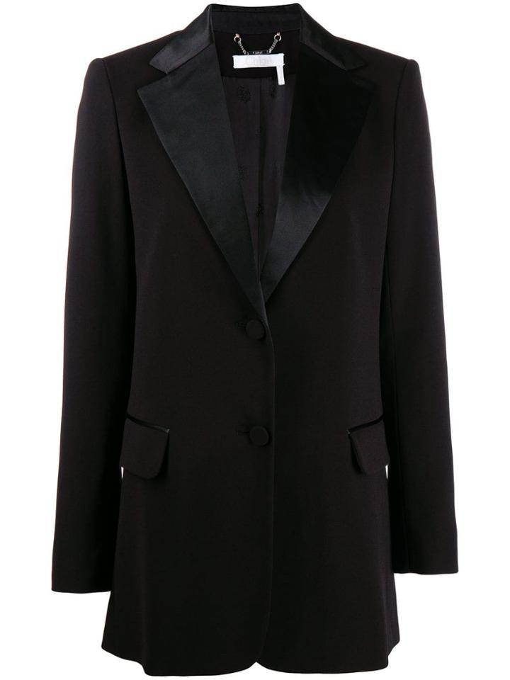 Chloé Single-breasted Blazer - Black