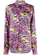 Marni Bolero Print Buttoned Shirt - Pink