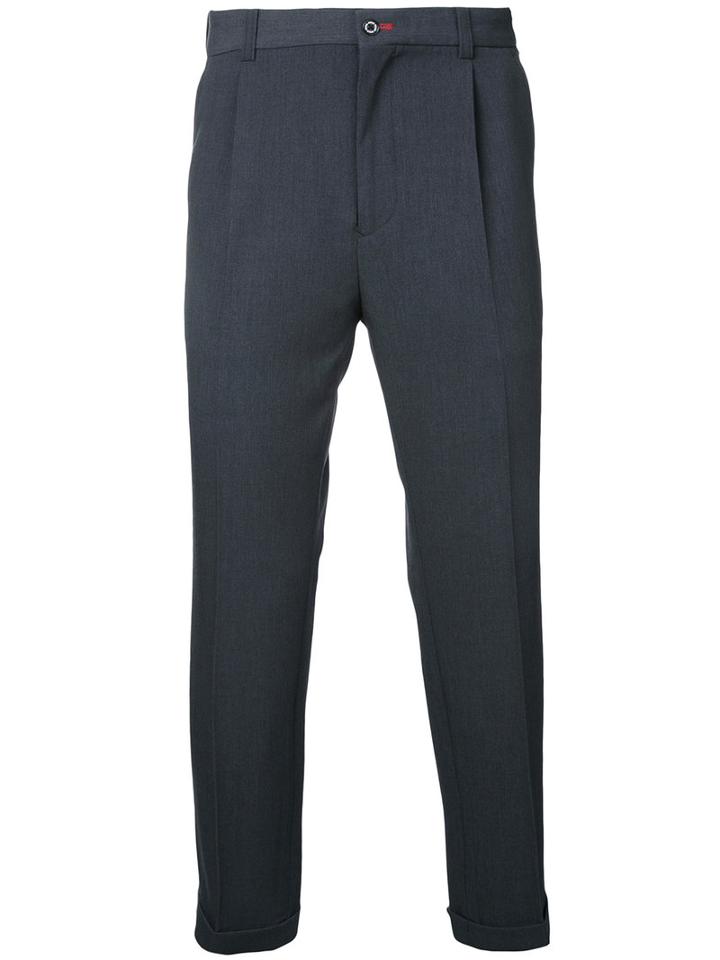 Guild Prime - Cropped Pants - Men - Polyester/polyurethane/rayon - 2, Grey, Polyester/polyurethane/rayon