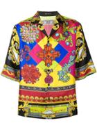 Versace Printed Board Shirt - Black