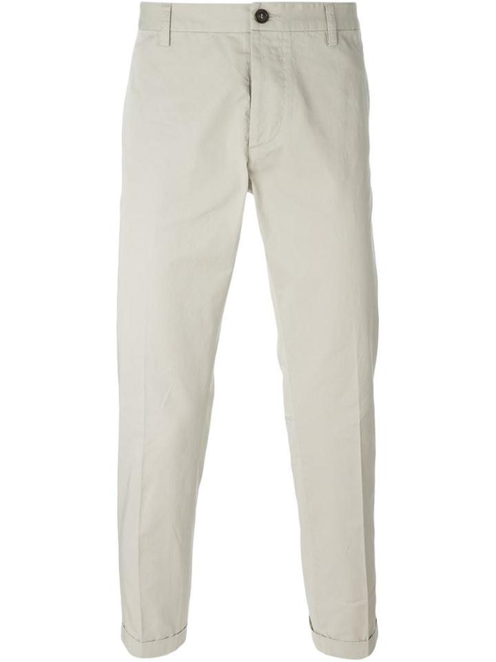Dsquared2 Chino Trousers, Men's, Size: 52, Nude/neutrals, Cotton