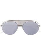 Dior Eyewear Silver Dio(r)evolution Sunglasses - Metallic