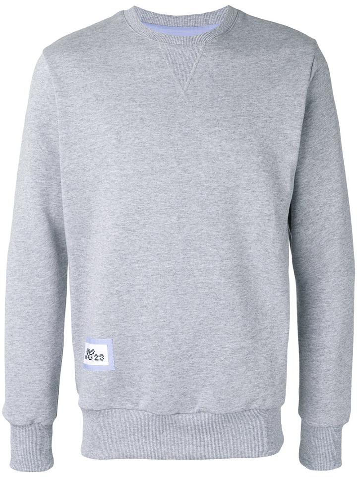 Lc23 - Robots Print Sweatshirt - Men - Cotton - Xl, Grey, Cotton