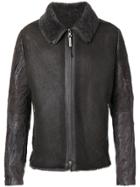 Isaac Sellam Experience Shearling Lined Jacket - Brown