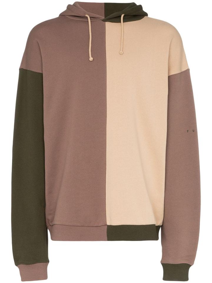 Futur Colour-block Hoodie - Brown