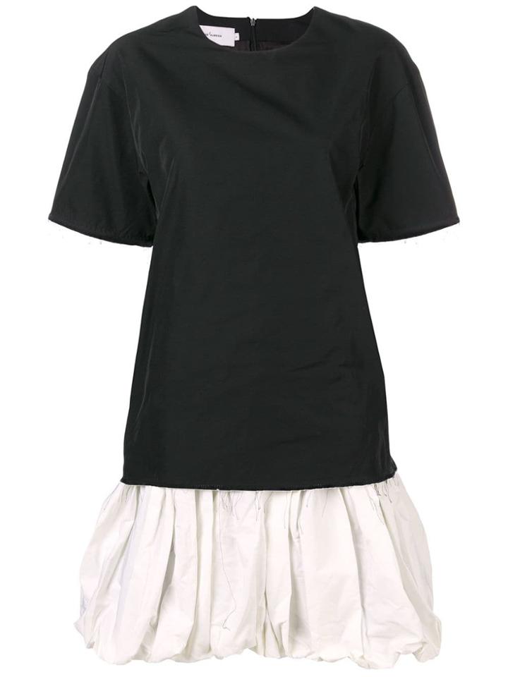 Marques'almeida Double Layered T-shirt Dress - Black