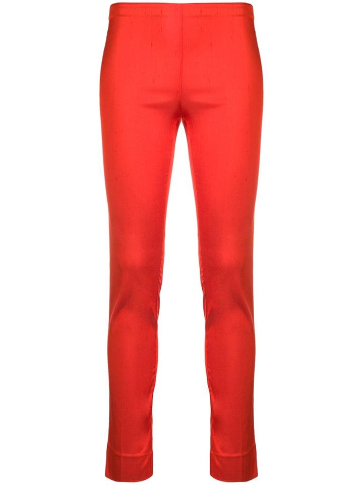 P.a.r.o.s.h. High-waisted Trousers - Red