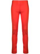 P.a.r.o.s.h. High-waisted Trousers - Red